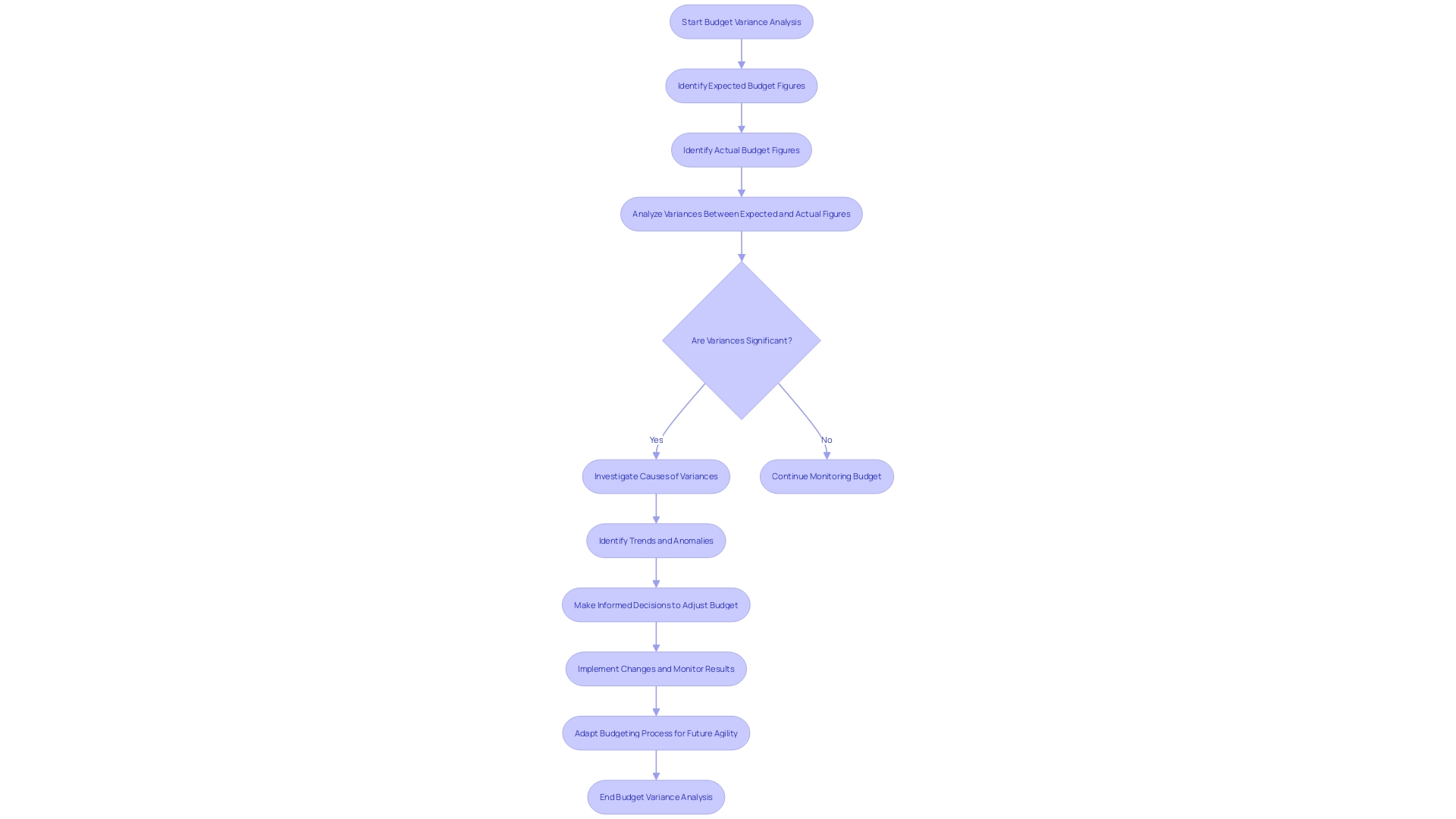 Budget Variance Analysis Process