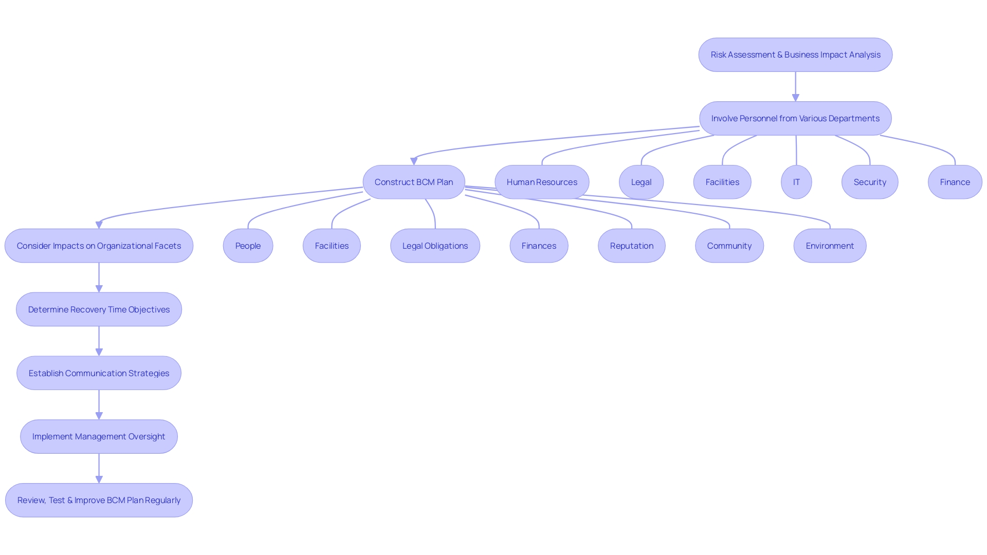 Disaster Recovery Strategy Flowchart