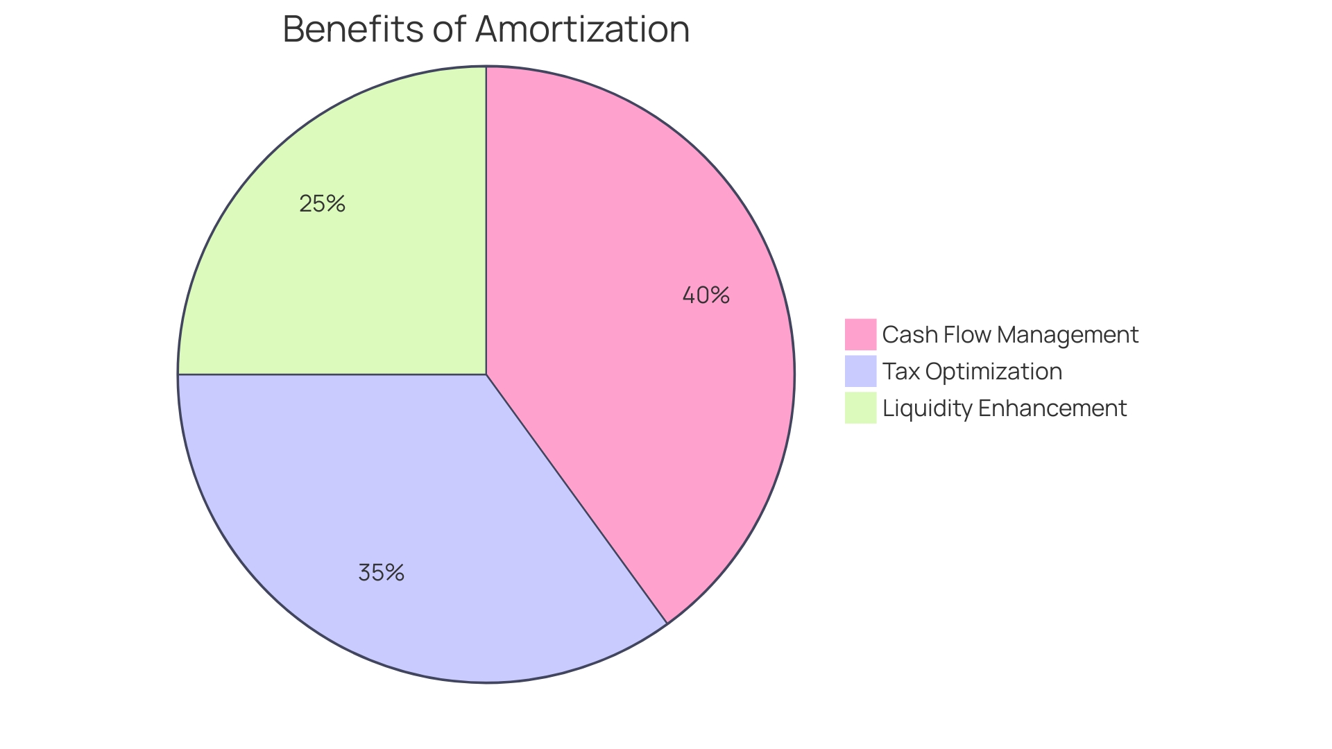 Distribution of Benefits from Amortization