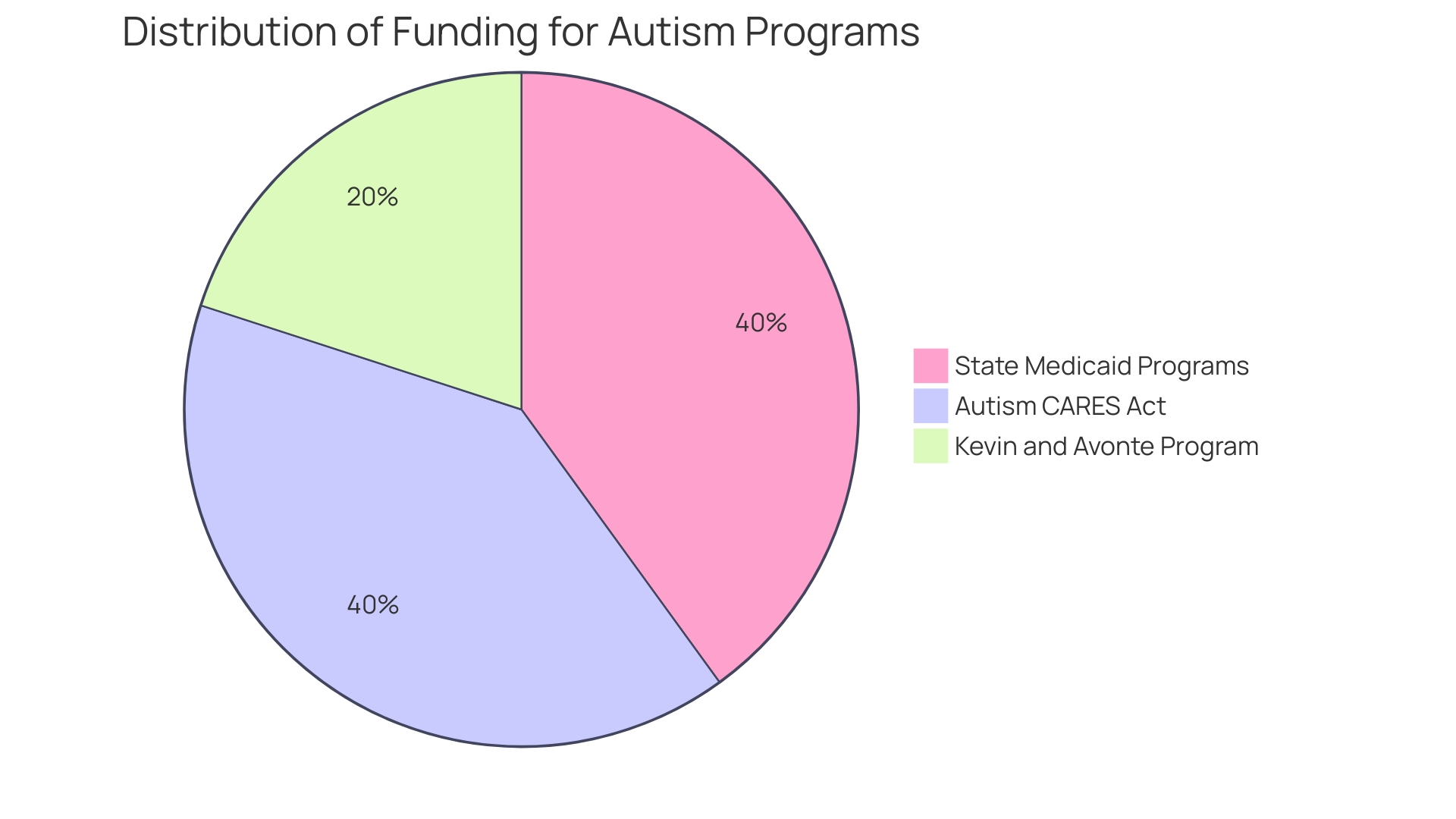 Distribution of Grant Initiatives for Autism Support