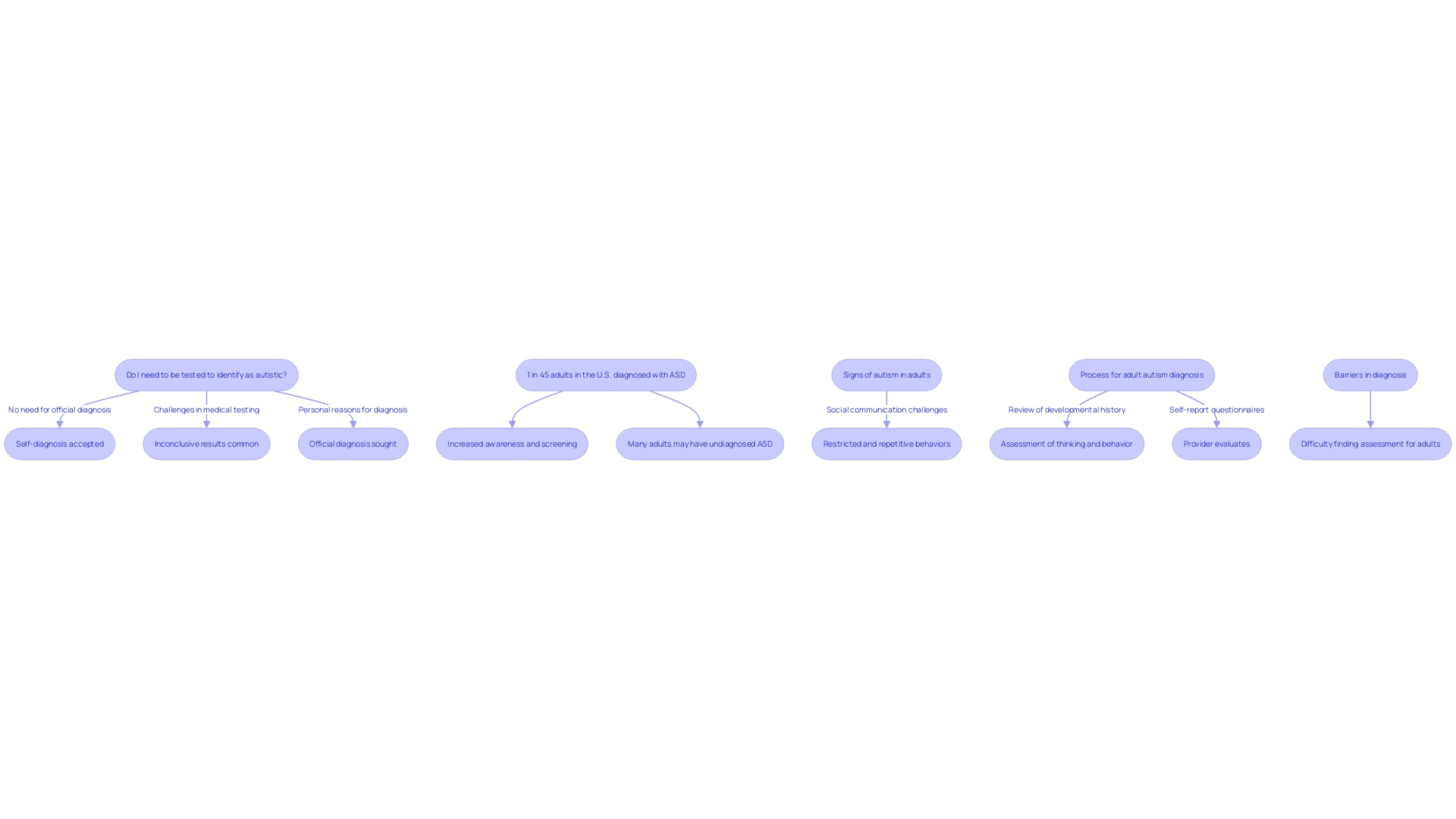 Flowchart: Autism Diagnosis and Healthcare Process