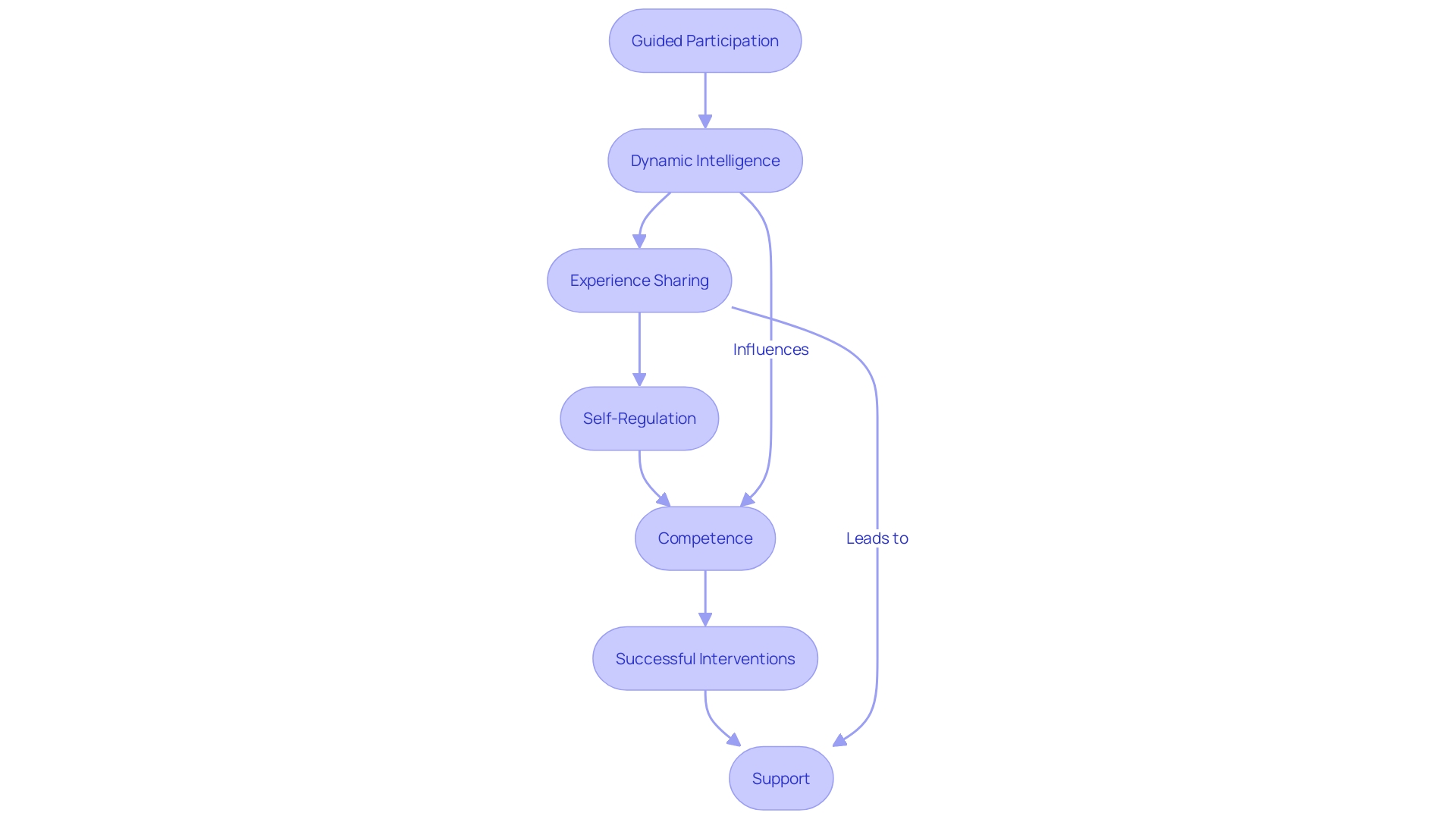 Flowchart: Core Tenets of RDI Therapy