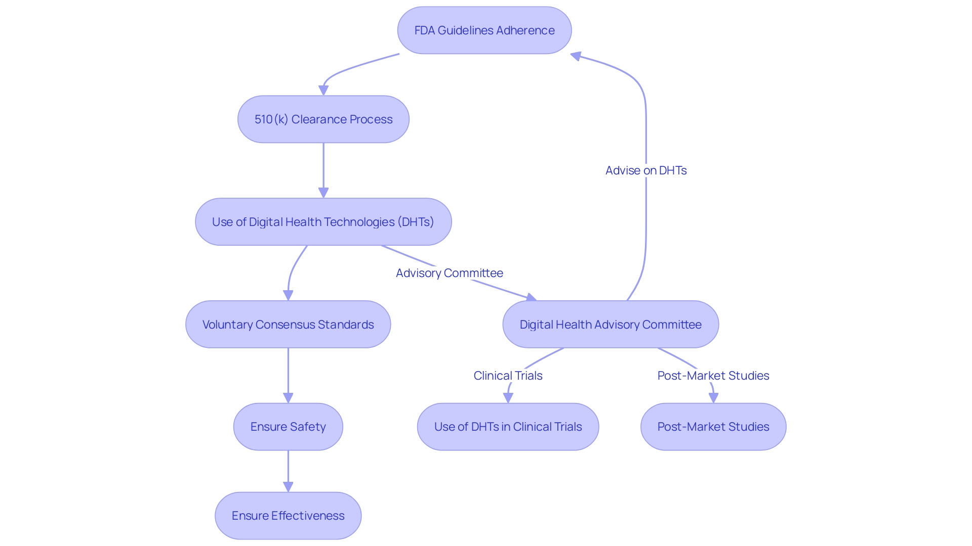 Flowchart: FDA Regulatory Process for Healthcare Tools