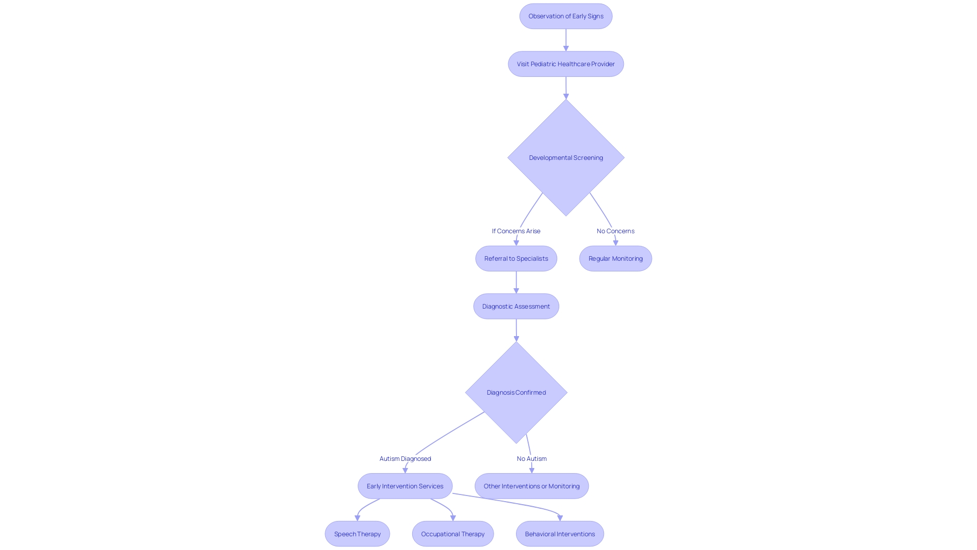 Flowchart for Early Intervention Process