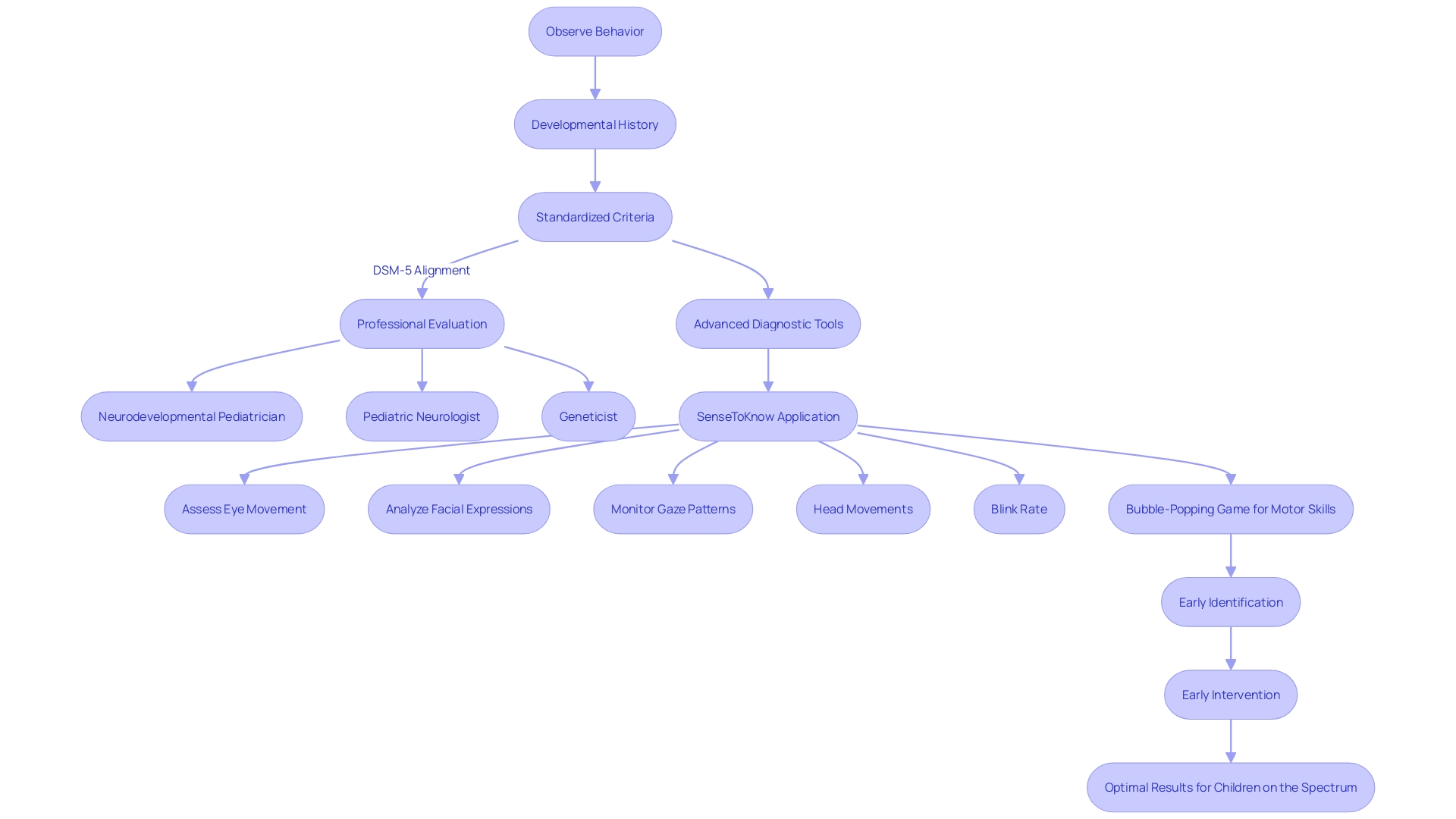 Flowchart: Identification Process for Autism