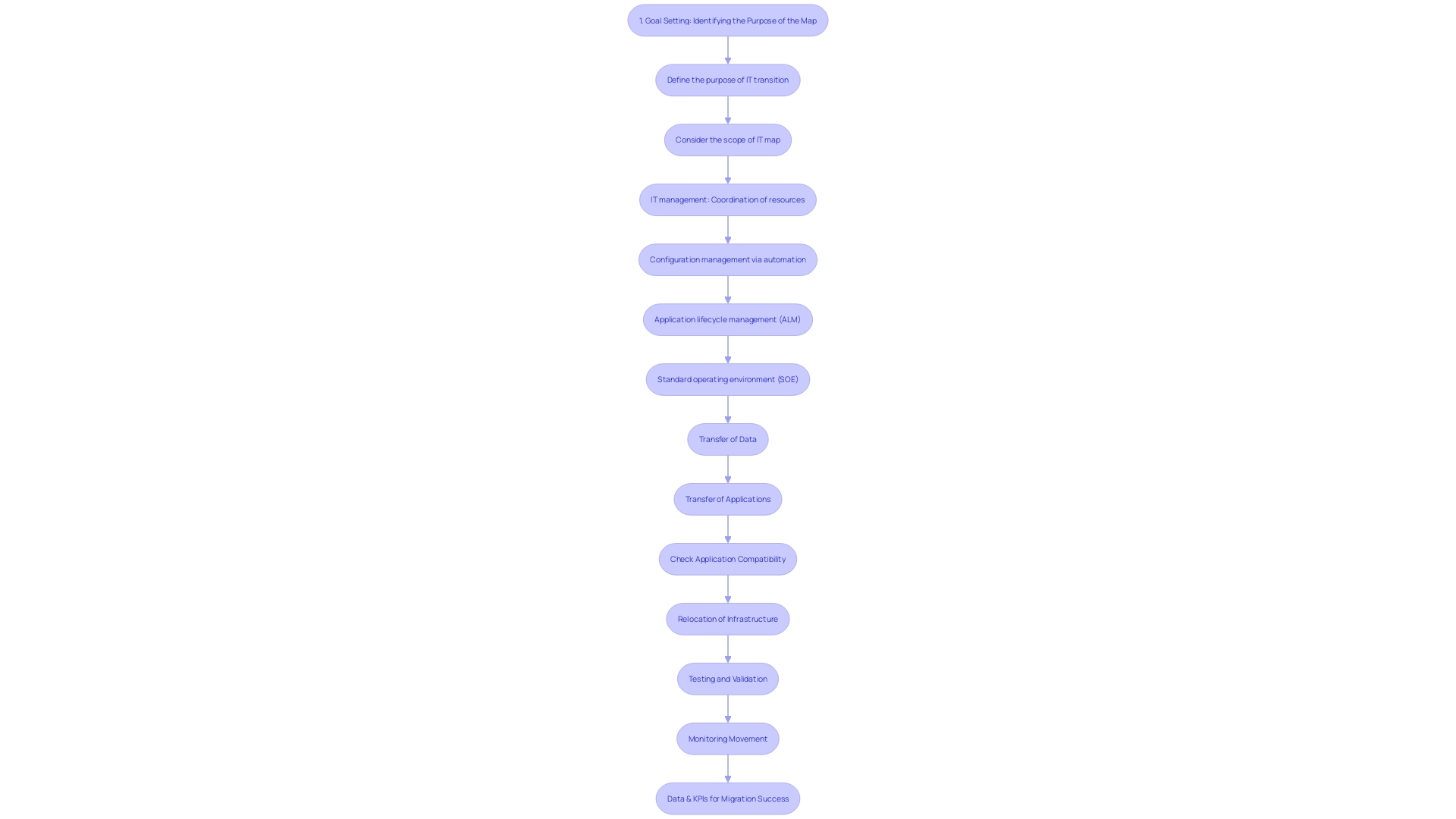 Flowchart: IT Transition Process