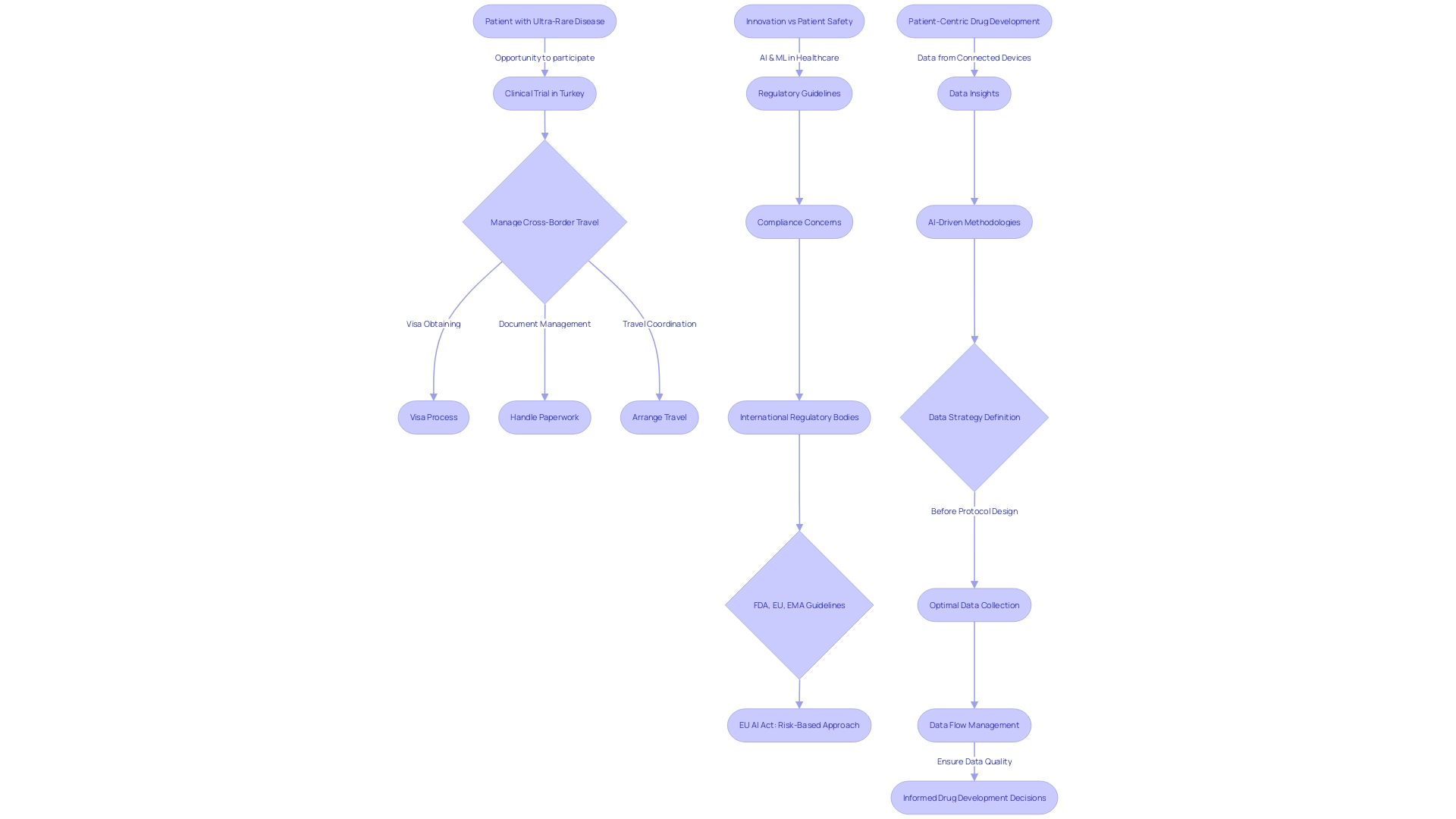 Flowchart of Clinical Trial Process Optimization