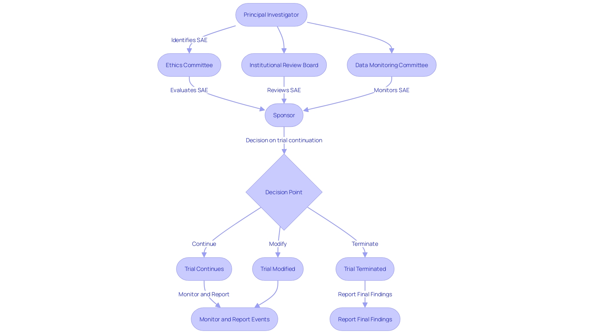 Flowchart of Efficient Serious Adverse Event (SAE) Reporting Process