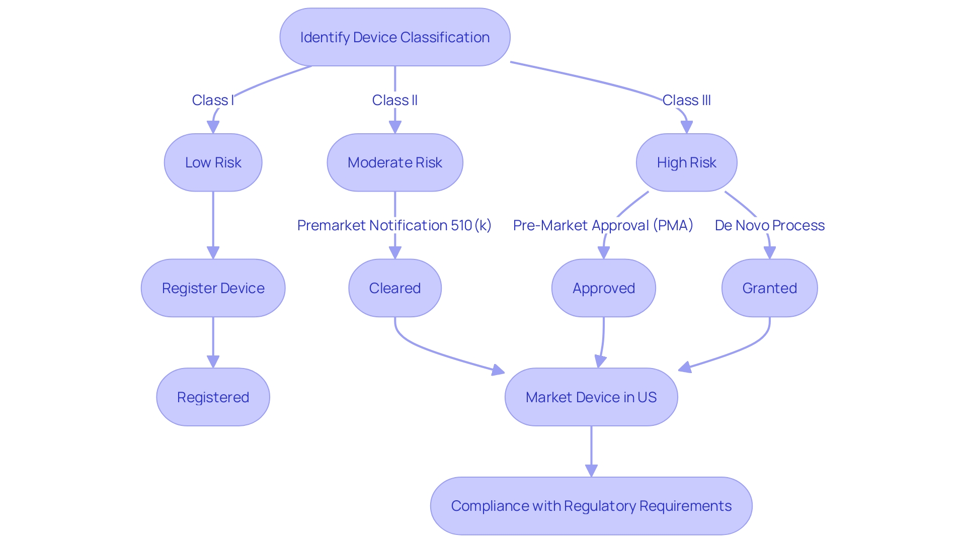 Flowchart of FDA Clearance Process