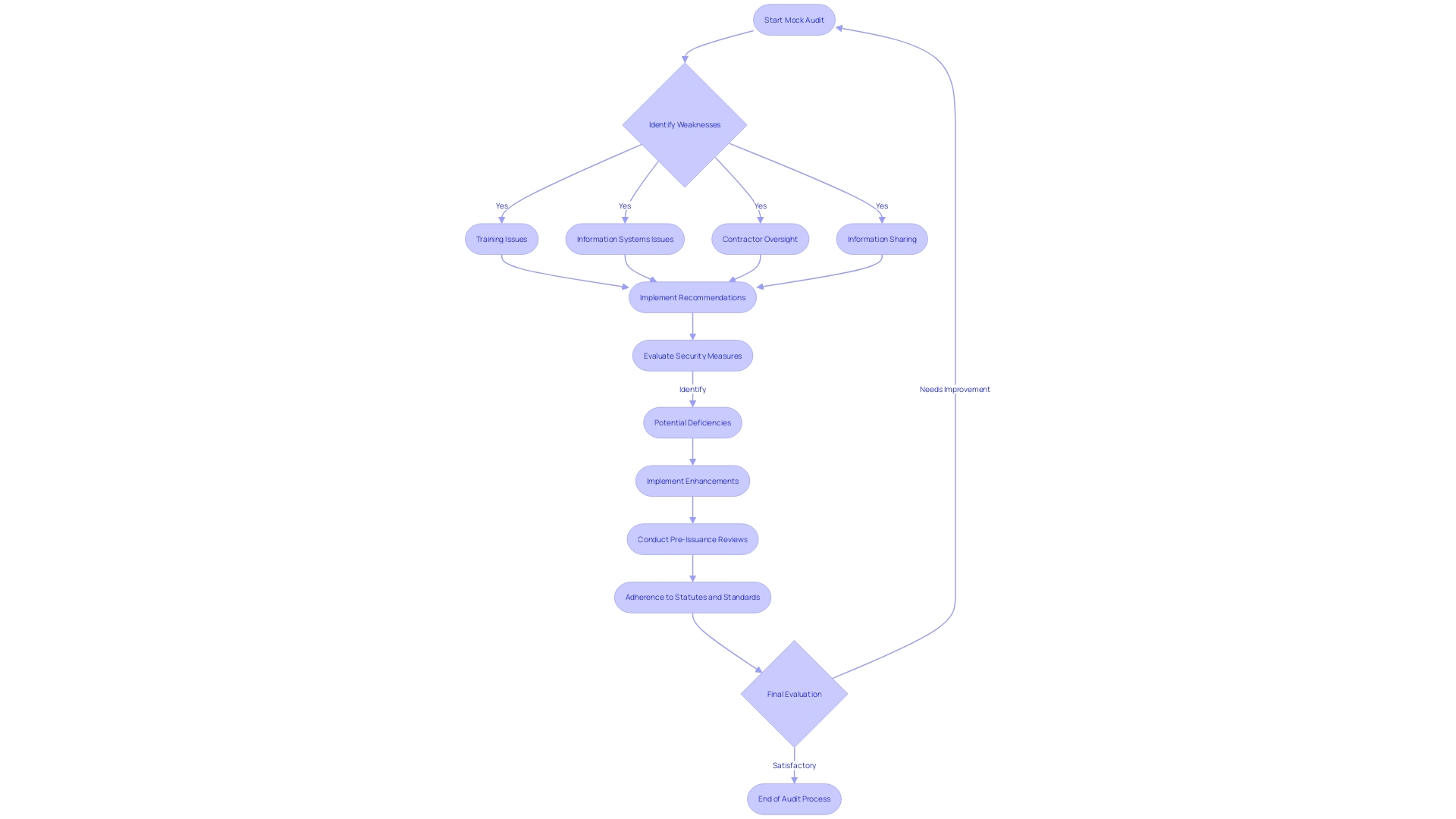 Flowchart of the Audit Process