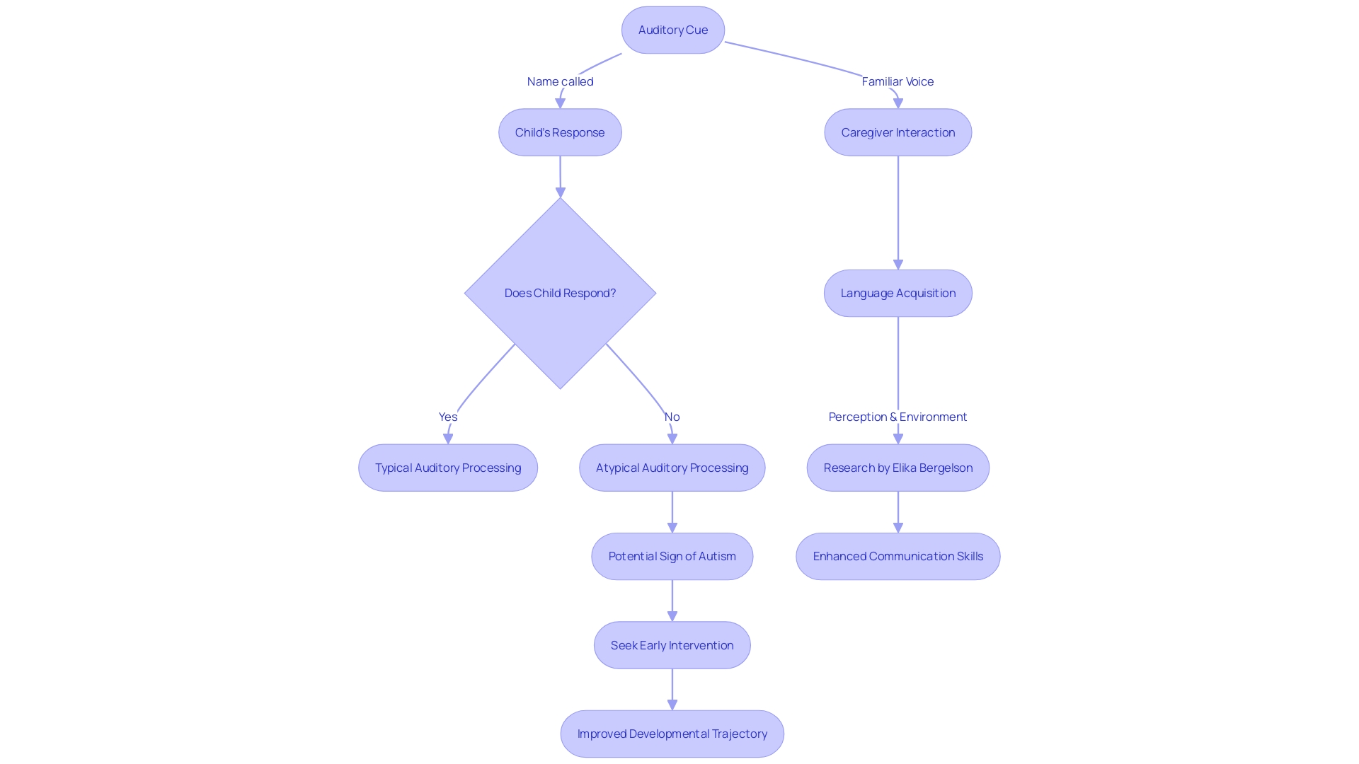 Flowchart: Understanding the Auditory Processing of Toddlers