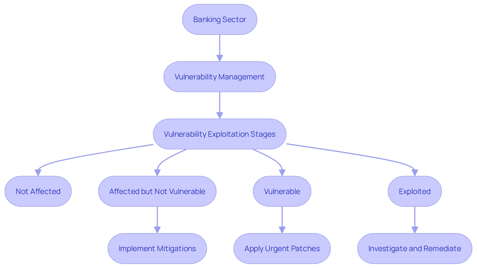 Flowchart: Vulnerability Exploitation Stages