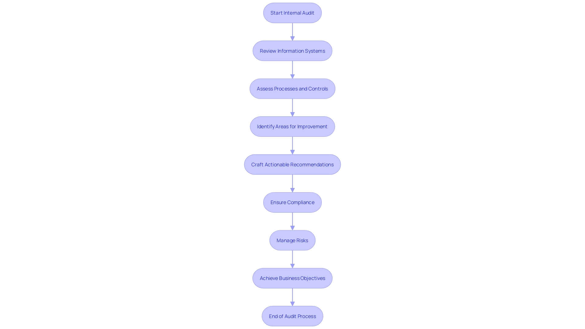 Internal Audit Process Flowchart