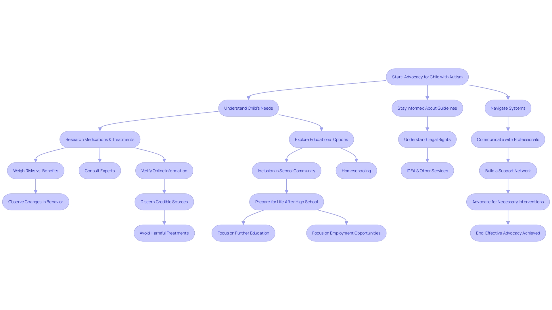 Process of Effective Advocacy for Parents of Children with Autism