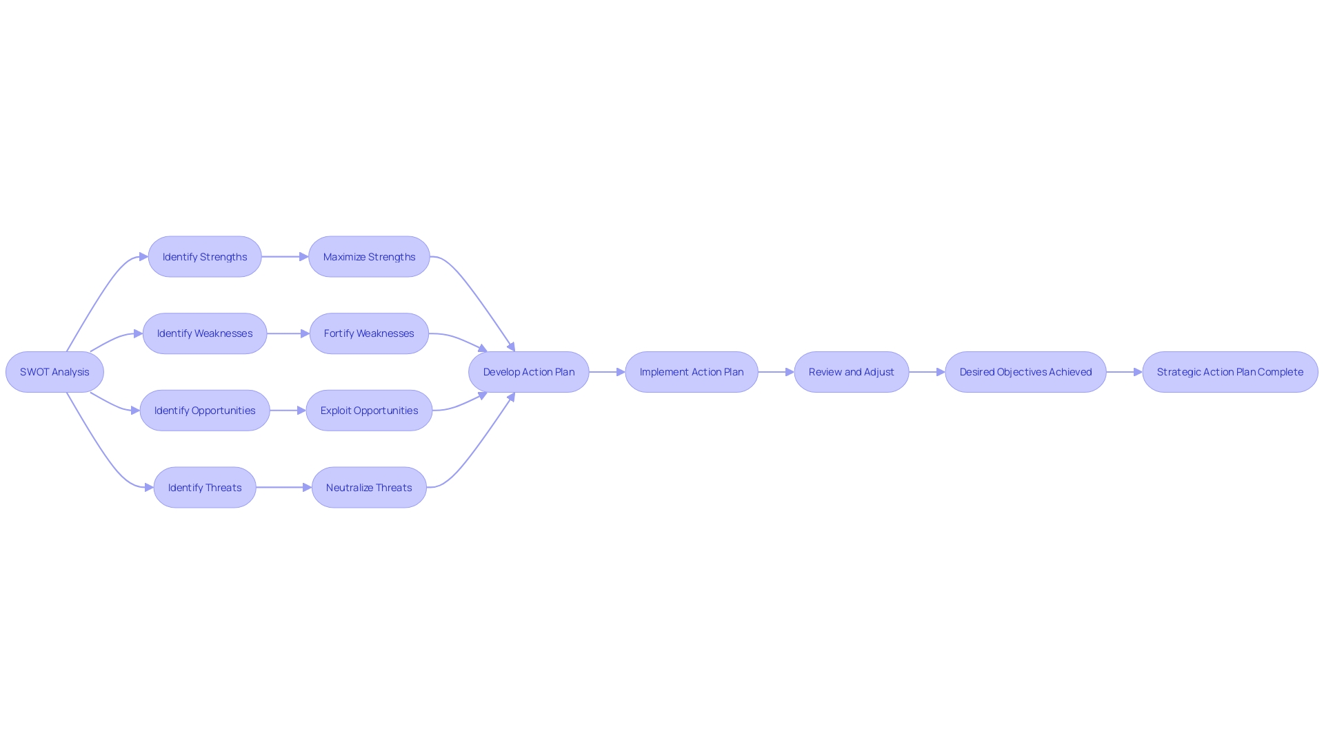 Strategic Action Plan Flowchart