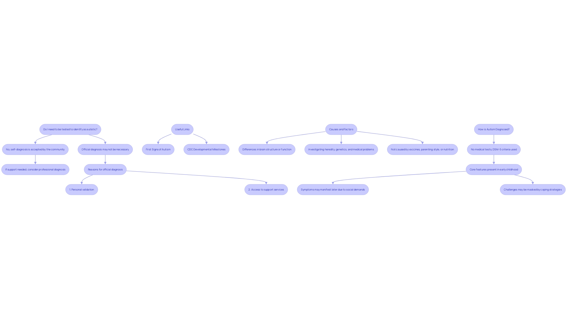 This flowchart illustrates the multi-step process of autism diagnosis, highlighting the key phases from initial screening to comprehensive evaluation.