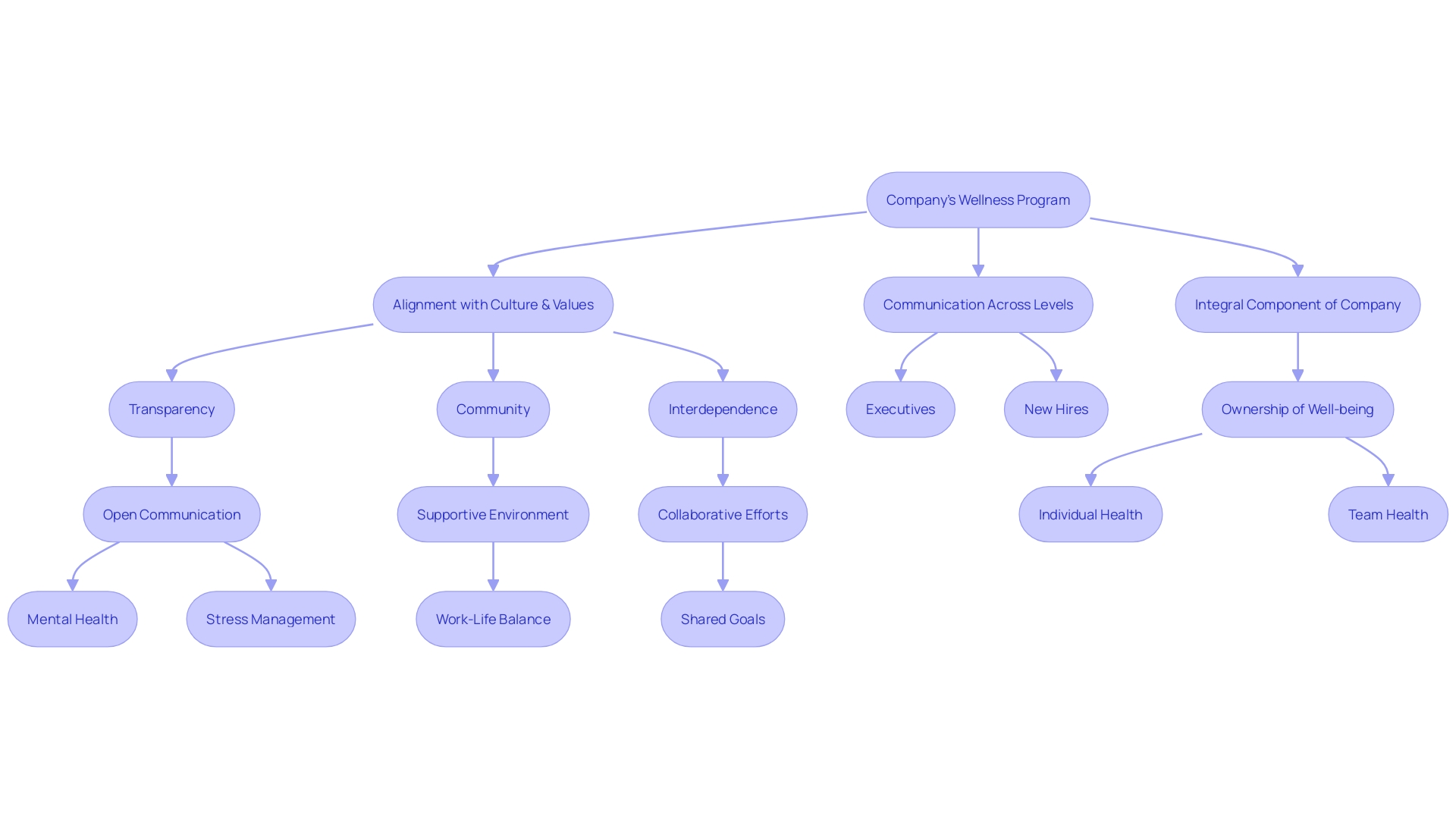 Visualizing the Company's Wellness Program